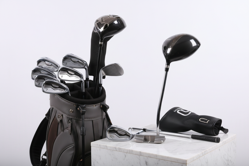 Golf clubs set and individual clubs